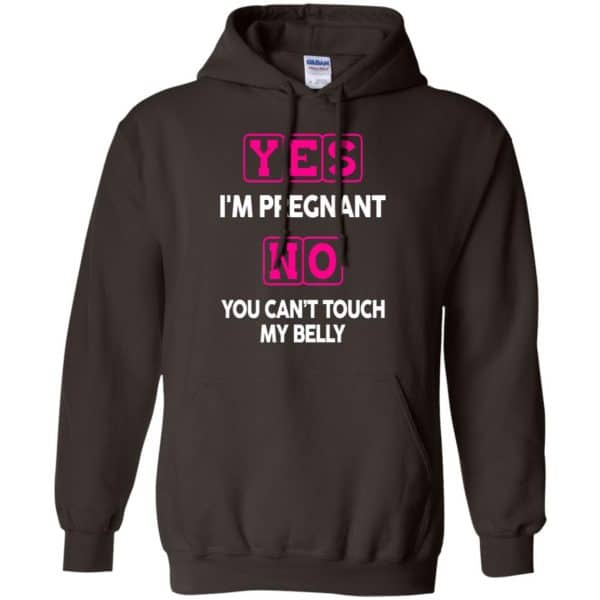 Yes I'm Pregnant No You Can't Touch My Belly Shirt, Hoodie, Tank 9