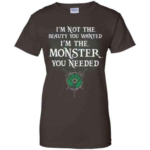 I’m Not The Beauty You Wanted I’m The Monster You Needed Shirt, Hoodie, Tank Apparel 12