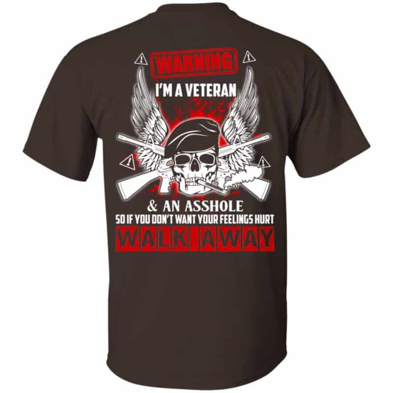 I'm A Veteran And An Asshole T-Shirts, Hoodie, Tank | 0sTees