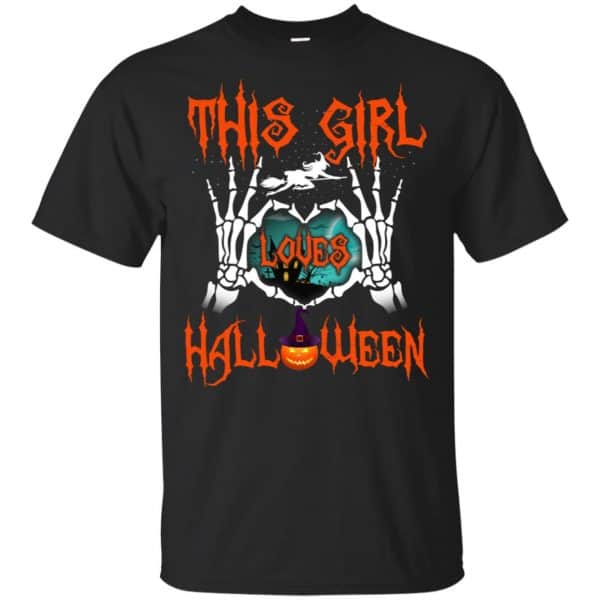 This Girl Loves Halloween Shirt, Hoodie, Tank 3