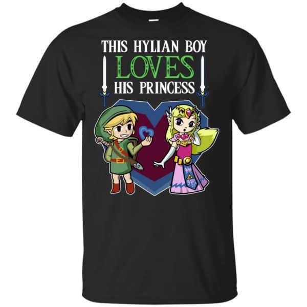 This Hylian Boy Loves His Princess Shirt, Hoodie, Tank 3