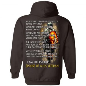 I Am The Proud Spouse Of A U.S Veteran T-Shirts, Hoodie, Tank 20