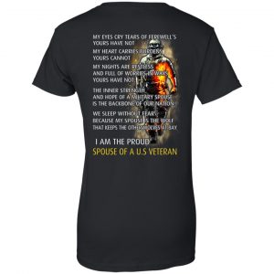 I Am The Proud Spouse Of A U.S Veteran T-Shirts, Hoodie, Tank 22