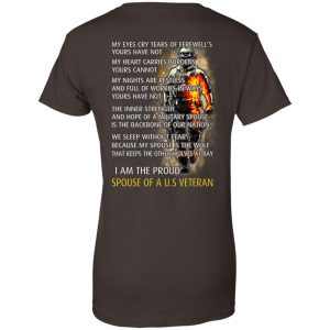I Am The Proud Spouse Of A U.S Veteran T-Shirts, Hoodie, Tank 23