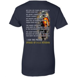 I Am The Proud Spouse Of A U.S Veteran T-Shirts, Hoodie, Tank 24