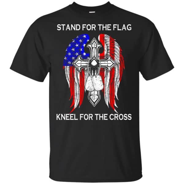 Veteran: Stand For The Flag Kneels For The Cross T-Shirts, Hoodie, Tank 3