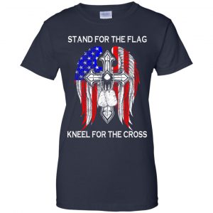 Veteran: Stand For The Flag Kneels For The Cross T-Shirts, Hoodie, Tank 24