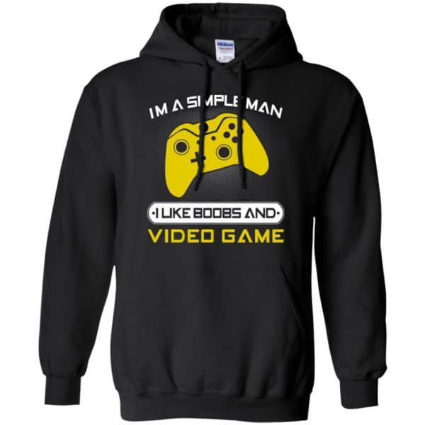 I’m A Simple Man I Like Boobs And Video Game T-Shirts, Hoodie, Tank Apparel 7