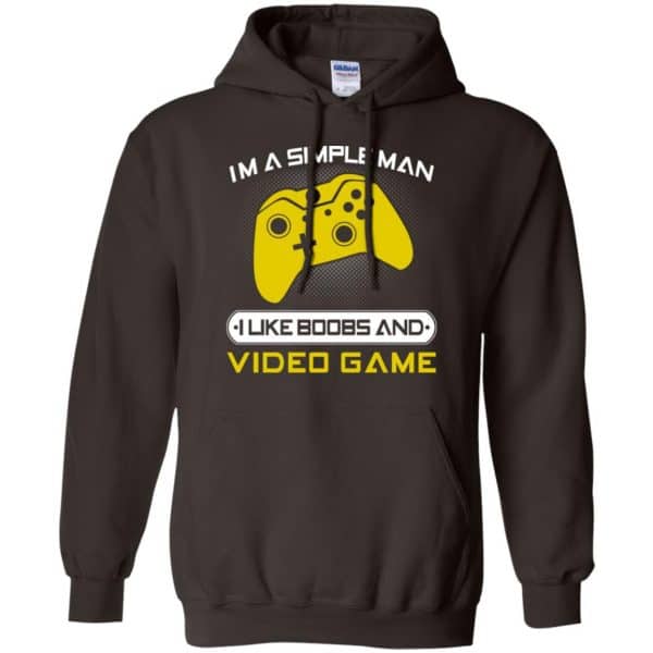 I’m A Simple Man I Like Boobs And Video Game T-Shirts, Hoodie, Tank Apparel 9