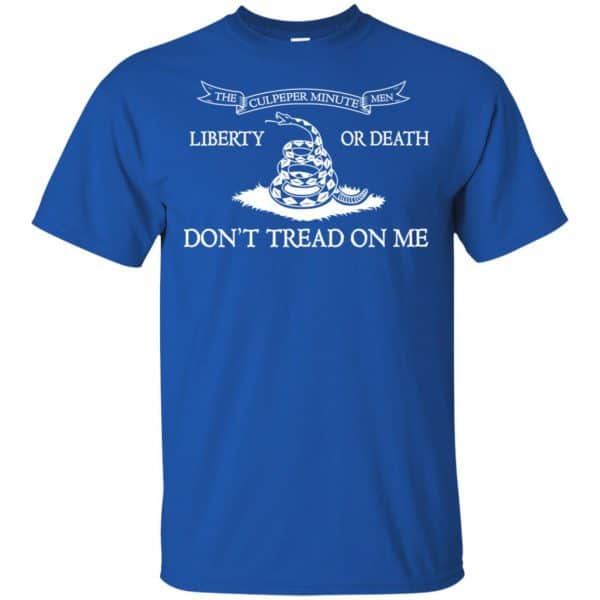 The Culpeper Minutemen T-Shirt – Liberty or Death Dont Tread on Me T-Shirts, Hoodie, Tank Apparel 5