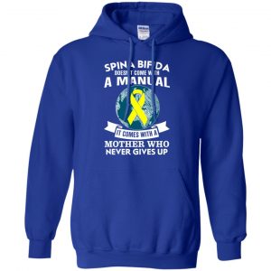 Spina Bifida Doesn't Come With A Manual It Comes With A Mother WHO Never Gives Up Shirt, Hoodie, Tank 21