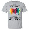 A Woman Who Loves Marathon And Was Born In October T-Shirts, Hoodie, Tank 1