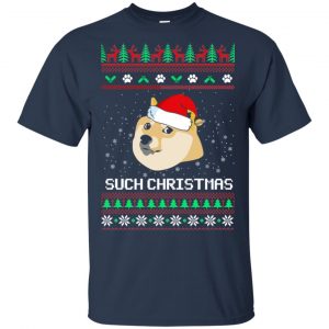 Such Christmas Doge Ugly Christmas Sweatshirt, T-Shirts, Hoodie 17