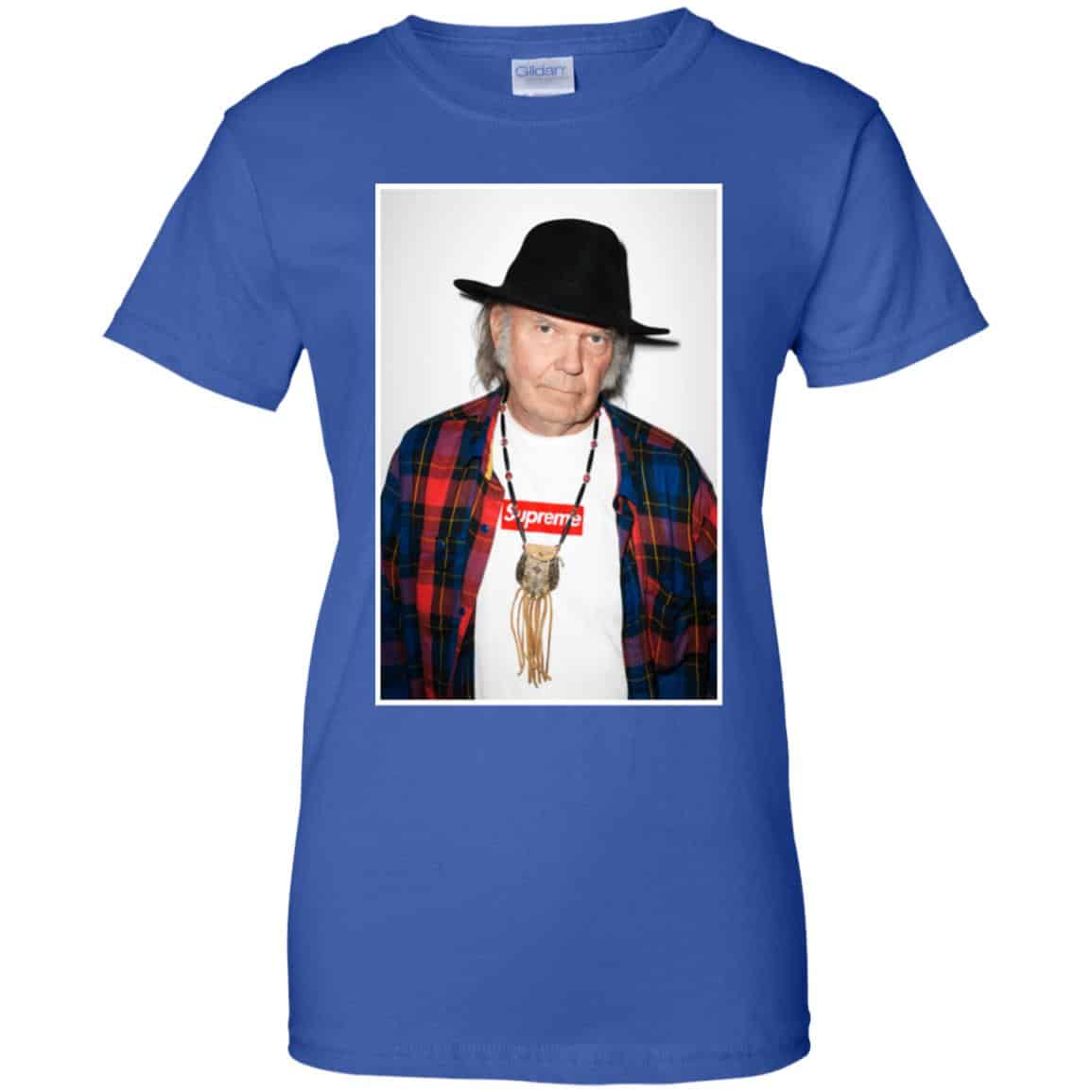 supreme neil young tee