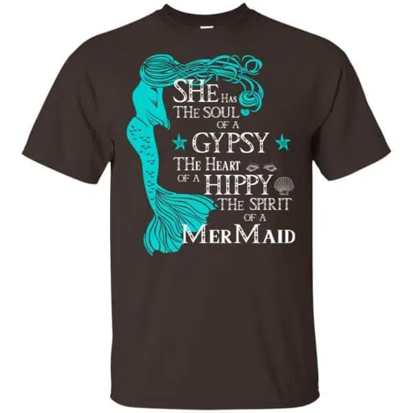 She Has The Soul Of A Gypsy The Heart Of A Hippy The Spirit Of A Mermaid Shirt, Hoodie, Tank 4