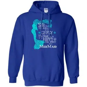 She Has The Soul Of A Gypsy The Heart Of A Hippy The Spirit Of A Mermaid Shirt, Hoodie, Tank 21