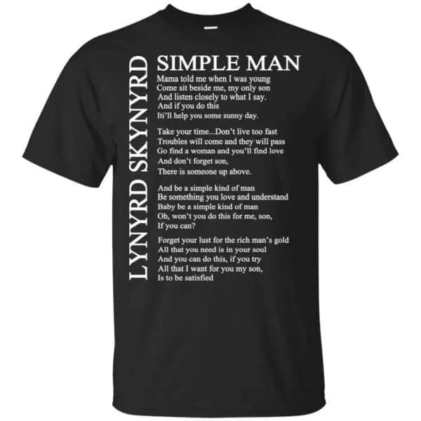 Lynyrd Skynyrd Simple Man Shirt, Hoodie, Tank 3