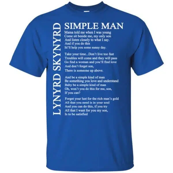 Lynyrd Skynyrd Simple Man Shirt, Hoodie, Tank 5