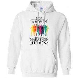 A Woman Who Loves Marathon And Was Born In July T-Shirts, Hoodie, Tank 21