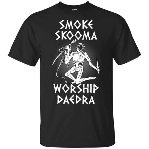 Skyrim Smoke Skooma Worship Daedra Shirt, Hoodie, Tank 3