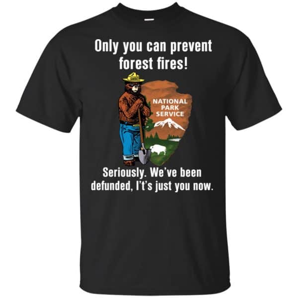 Smokey Bear Only You Can Prevent Forest Fires National Park Service Shirt, Hoodie, Tank Apparel 3