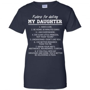 Rulers For Dating My Daughter Shirt, Hoodie, Tank 24