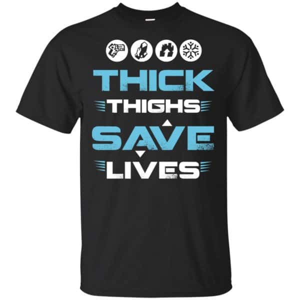 Thick Thighs Save Lives Shirt, Hoodie, Tank 3