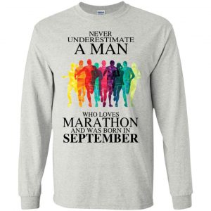 A Man Who Loves Marathon And Was Born In September T-Shirts, Hoodie, Tank 19