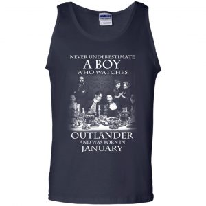 A Boy Who Watches Outlander And Was Born In January T-Shirts, Hoodie, Tank 25