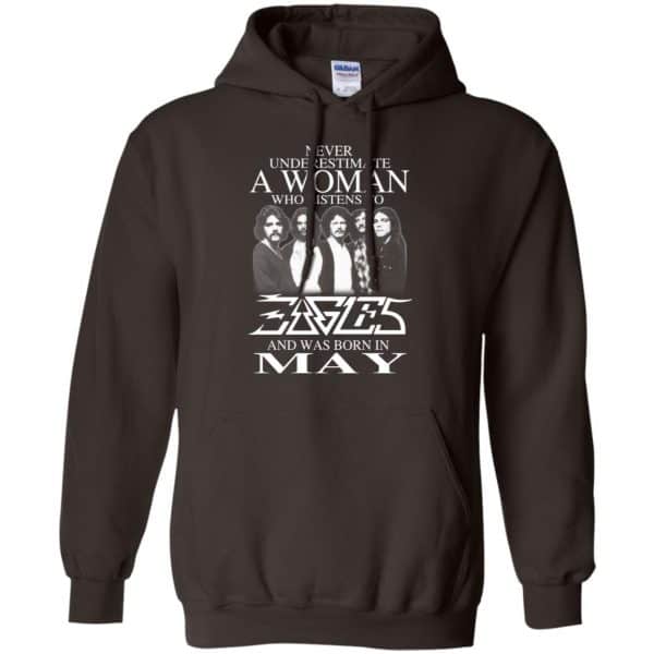 A Woman Who Listens To Eagles And Was Born In May T-Shirts, Hoodie, Tank 9