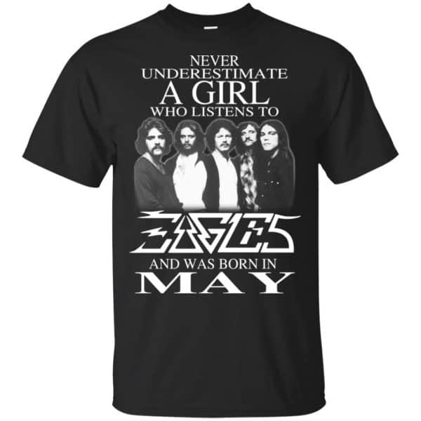 A Girl Who Listens To Eagles And Was Born In May T-Shirts, Hoodie, Tank 3