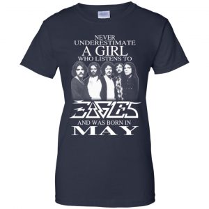 A Girl Who Listens To Eagles And Was Born In May T-Shirts, Hoodie, Tank 24