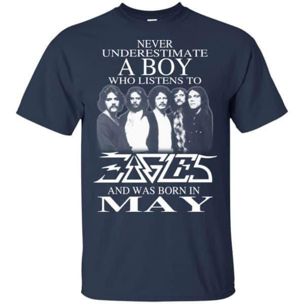 A Boy Who Listens To Eagles And Was Born In May T-Shirts, Hoodie, Tank 5
