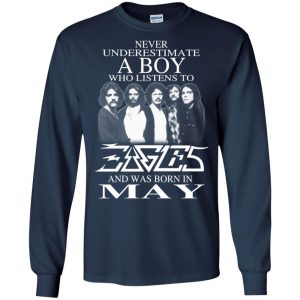 A Boy Who Listens To Eagles And Was Born In May T-Shirts, Hoodie, Tank 19