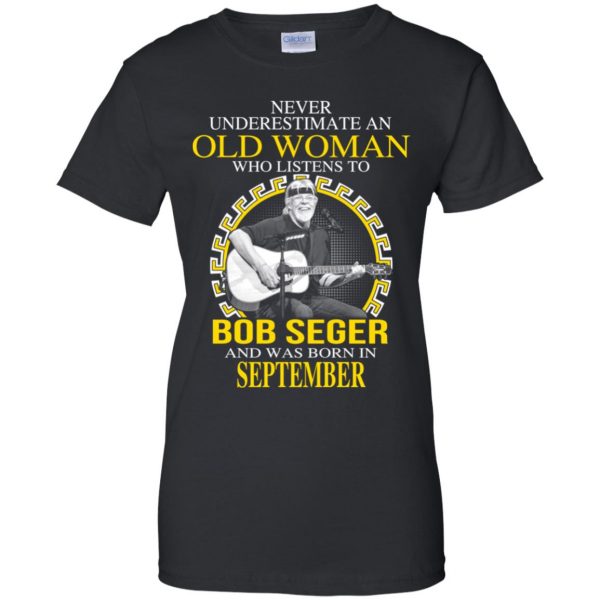 An Old Woman Who Listens To Bob Seger And Was Born In September T-Shirts, Hoodie, Tank 10