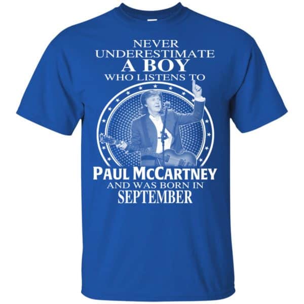 A Boy Who Listens To Paul McCartney And Was Born In September T-Shirts, Hoodie, Tank 4