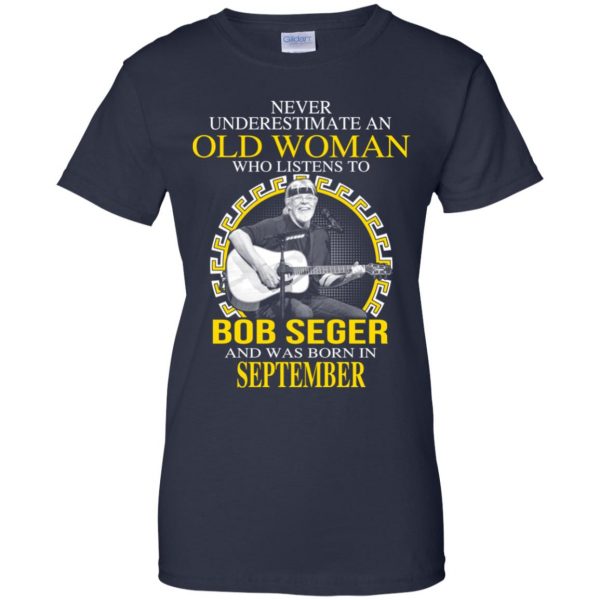 An Old Woman Who Listens To Bob Seger And Was Born In September T-Shirts, Hoodie, Tank 12