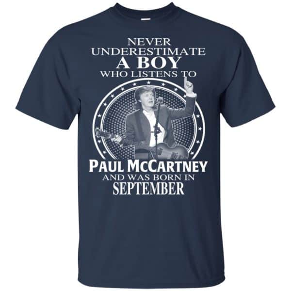 A Boy Who Listens To Paul McCartney And Was Born In September T-Shirts, Hoodie, Tank 5