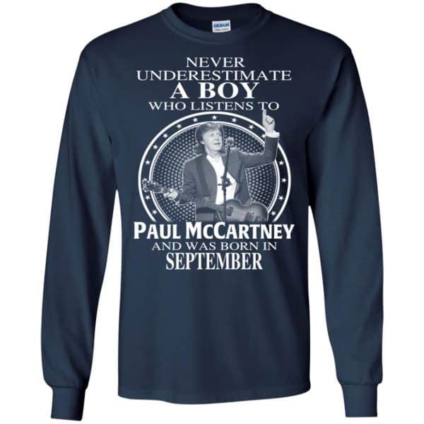 A Boy Who Listens To Paul McCartney And Was Born In September T-Shirts, Hoodie, Tank 8