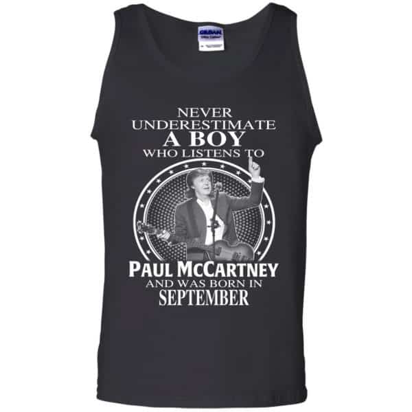 A Boy Who Listens To Paul McCartney And Was Born In September T-Shirts, Hoodie, Tank 13