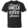 Proud Uncle Of A 2020 Senior Graduation T-Shirts, Hoodie, Tank 2