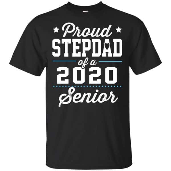 Proud Stepdad Of A 2020 Senior Graduation T-Shirts, Hoodie, Tank 3