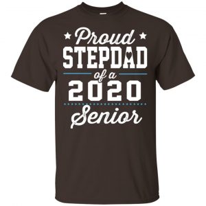 Proud Stepdad Of A 2020 Senior Graduation T-Shirts, Hoodie, Tank 17