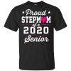Proud Stepmom Of A 2020 Senior Graduation T-Shirts, Hoodie, Tank 2