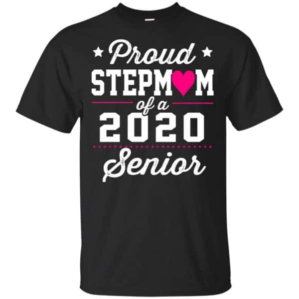 Proud Stepmom Of A 2020 Senior Graduation T-Shirts, Hoodie, Tank 3