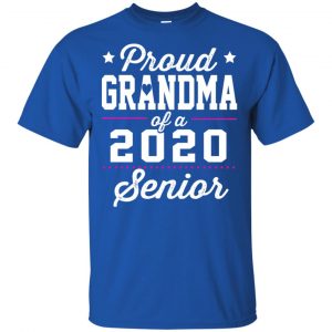 Proud Grandma Of A 2020 Senior Graduation T-Shirts, Hoodie, Tank 16