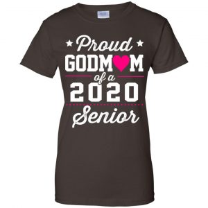 Proud Godmom Of A 2020 Senior Graduation T-Shirts, Hoodie, Tank 23