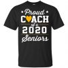 Proud Coach Of A 2020 Senior Graduation T-Shirts, Hoodie, Tank 2