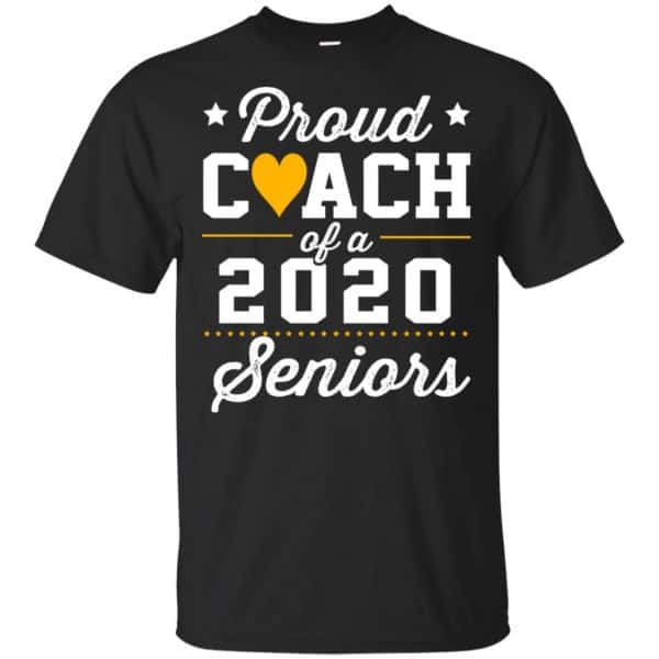Proud Coach Of A 2020 Senior Graduation T-Shirts, Hoodie, Tank 3