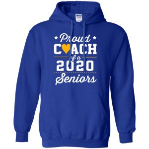 Proud Coach Of A 2020 Senior Graduation T-Shirts, Hoodie, Tank 21